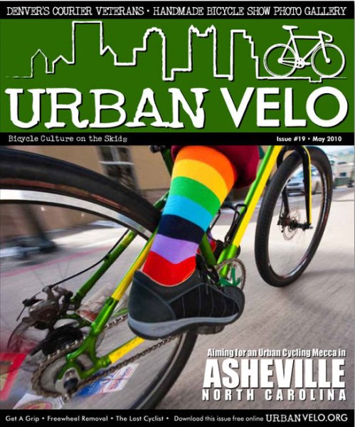 Urban Velo - Issue #19 (May 2010) cover Urban Velo - Issue #19 (May 2010) cover