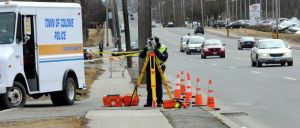 Investigating Crash - Colonie 11-8-14