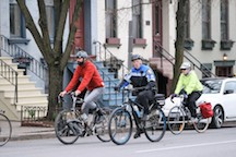 Row houses downtown Albany